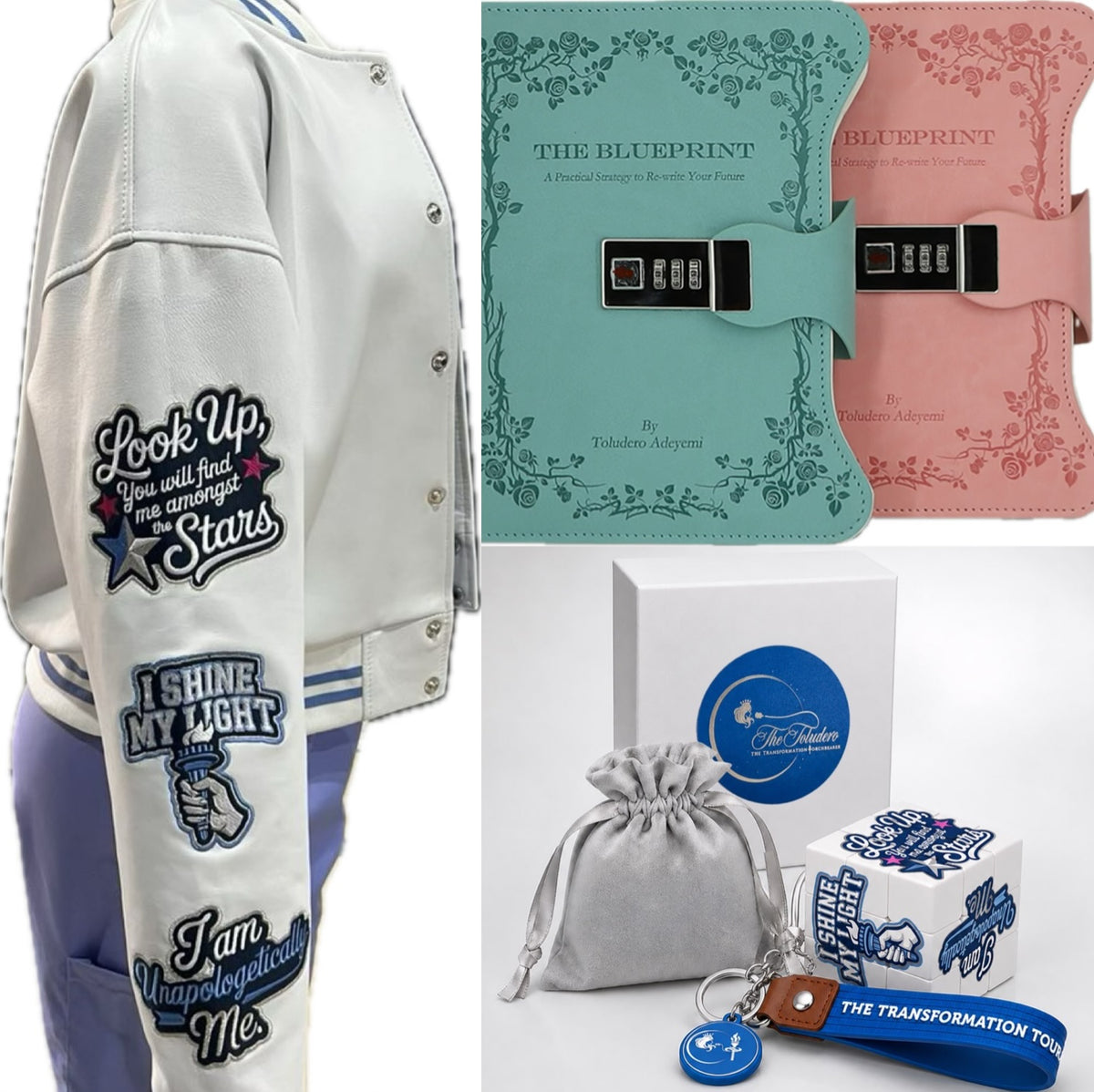 The Transformation Essentials Bundle – Blueprint Journal, Resilient's Armor Cube & Jacket