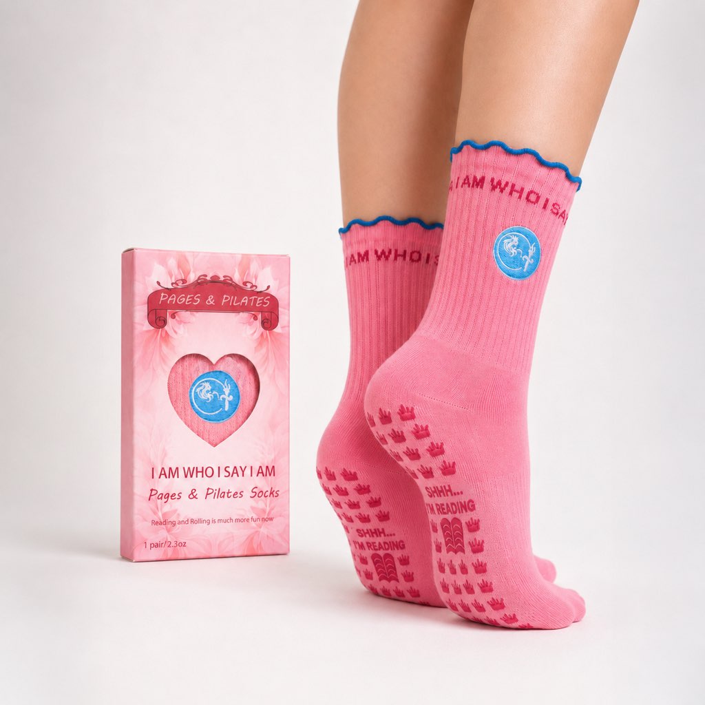 Pages & Pilates™ Identity Grip Socks