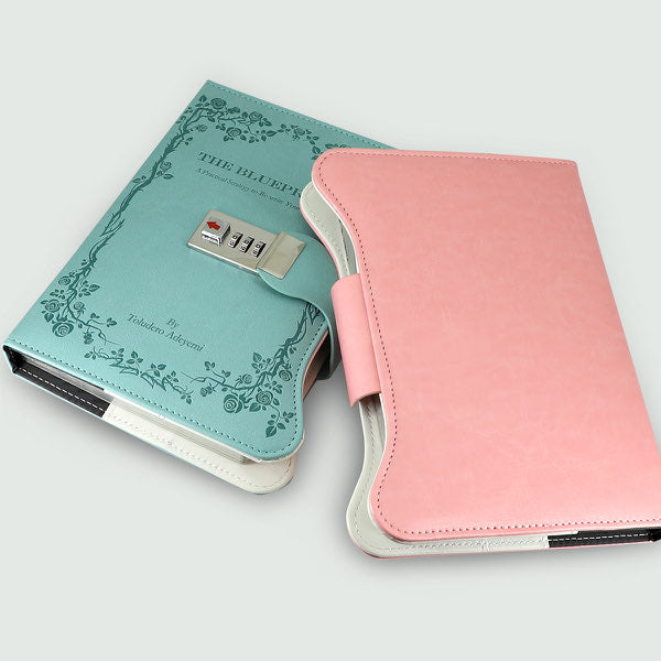 THE BLUEPRINT - Combination Lock Journal