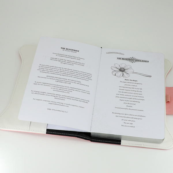 THE BLUEPRINT - Combination Lock Journal