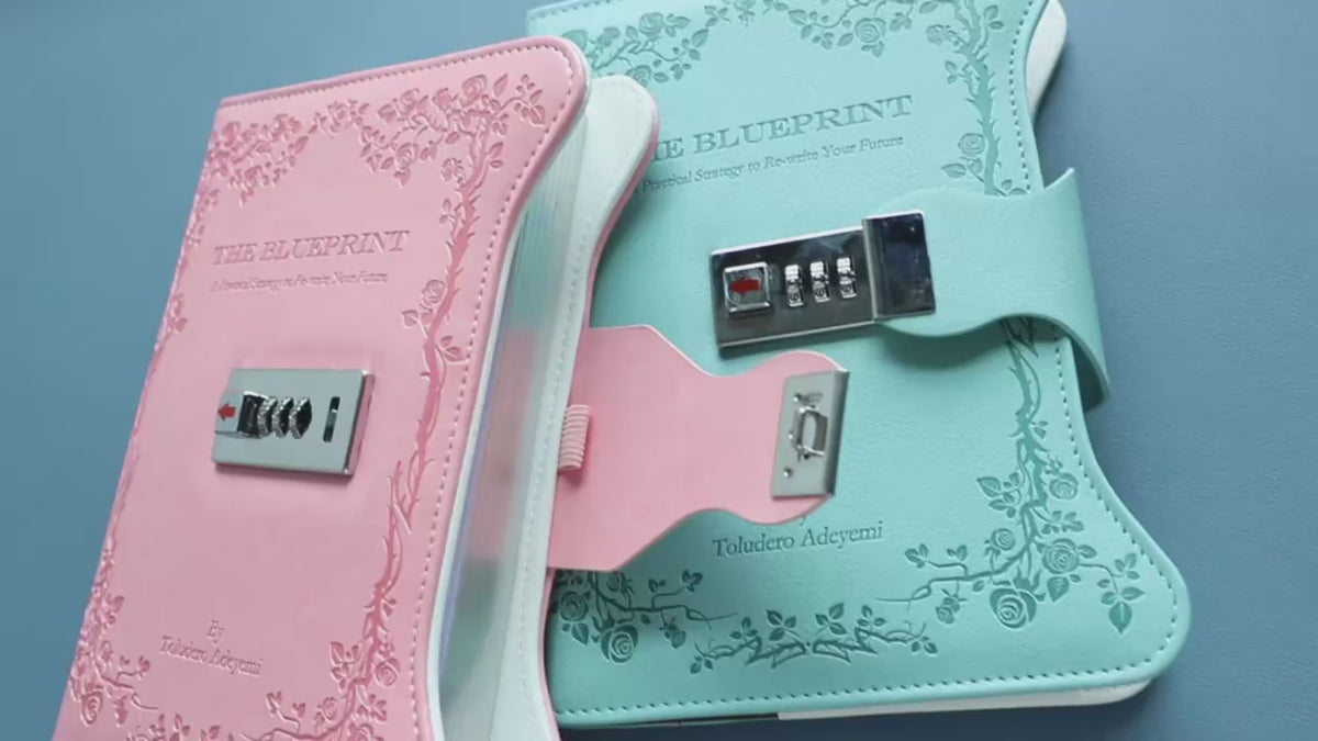 THE BLUEPRINT - Combination Lock Journal