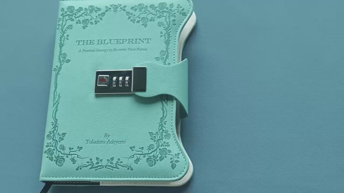 THE BLUEPRINT - Combination Lock Journal